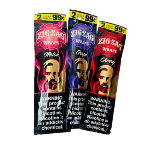 ZIG ZAG WRAPS BLUNTS 2 PCS