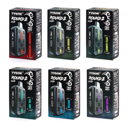 TYSON 2.0 ROUND2 7,500 PUFF