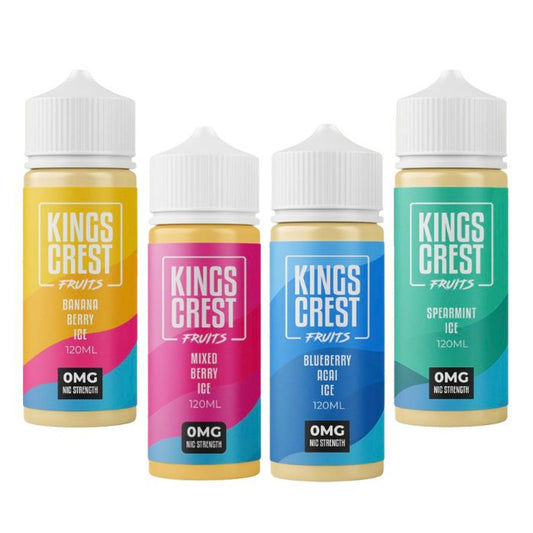 KING CREST FRUITS E-LIQUID 120ML