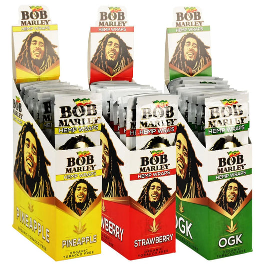 BOB MARLEY HEMP WRAPS 2 PCS
