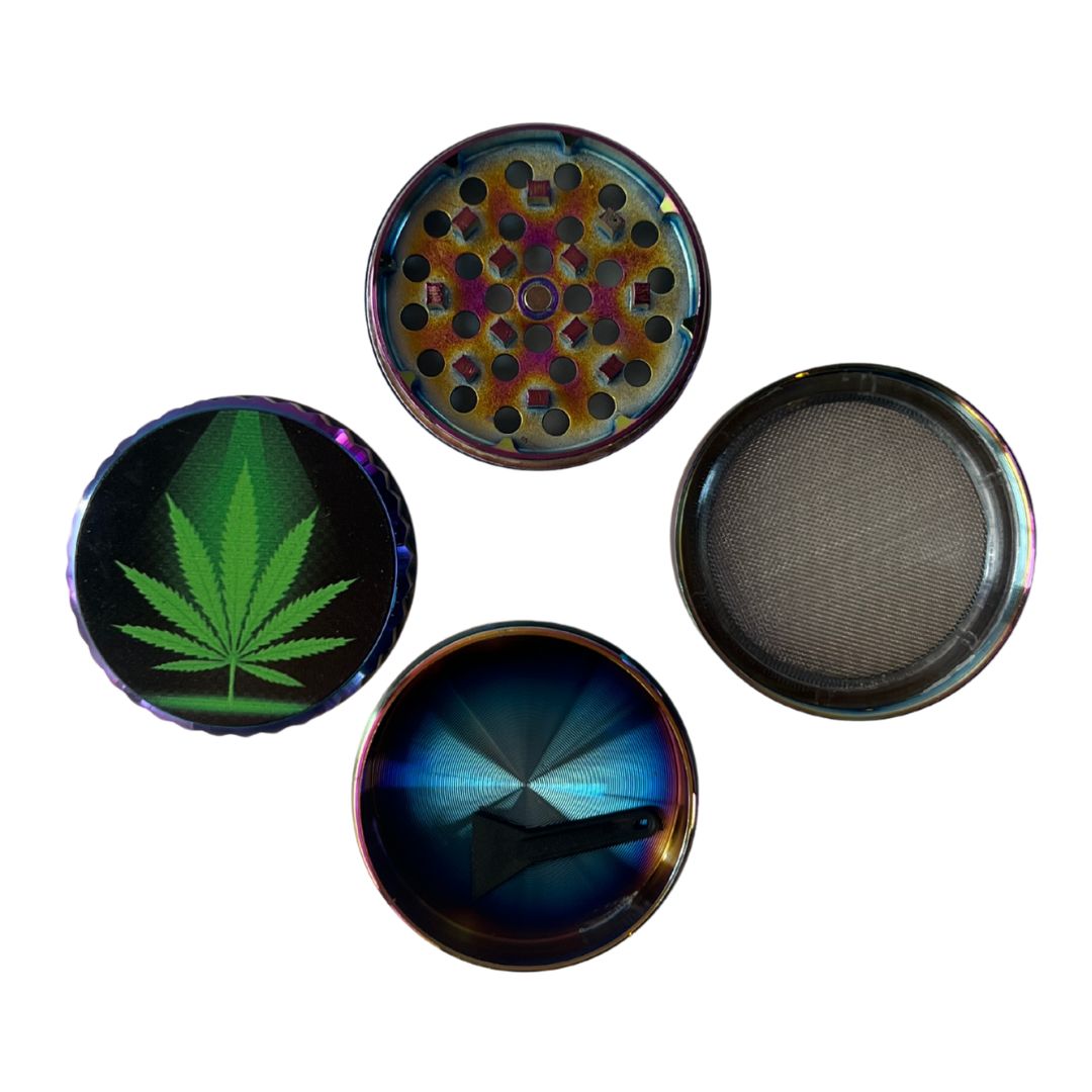 GRINDER METALICO TORNASOL DE 4 PCS