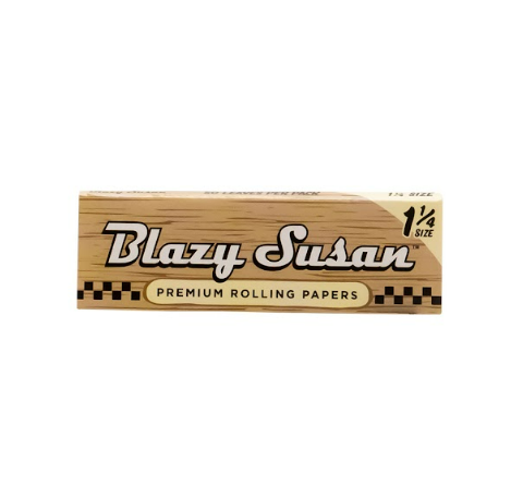 BLAZY SUSAN ROLLING PAPER UNBLEACHED 1/4 50 PCS