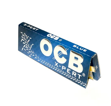 OCB ROLLING PAPER X-PERT BLUE 1/4 50 PCS