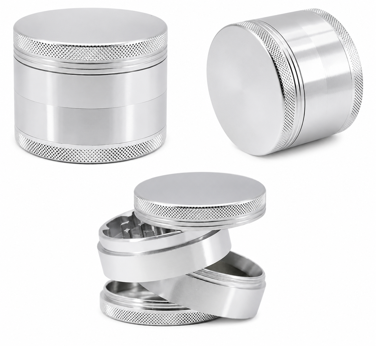 GRINDER DE ALUMINIO 4 PCS