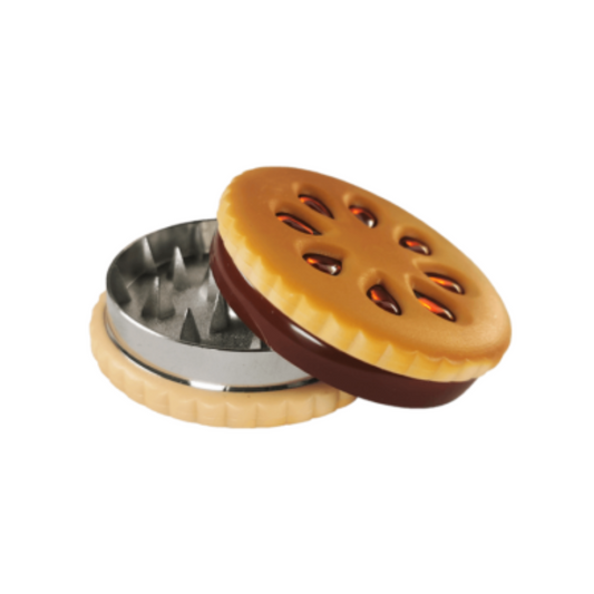 GRINDER METALICO EN FORMA DE GALLETA 2 PCS