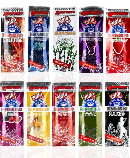 ROYAL BLUNTS RILLO SIZE 4 PCS