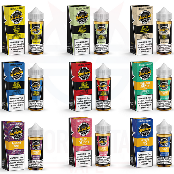 VAPETASIA E-LIQUID 100ML
