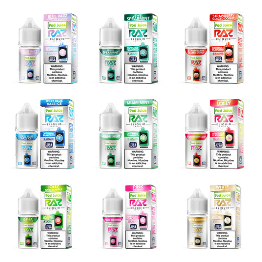 RAZ POD JUICE SALT 30ML
