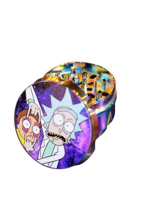 GRINDER TORNASOL DE RICK Y MORTY 4 PCS