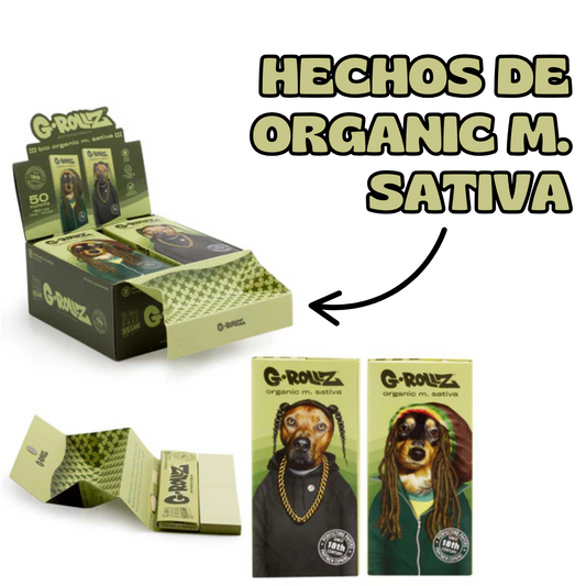 G-ROLLS ROLLING PAPERS + TIPS KING SIZE 50 PCS