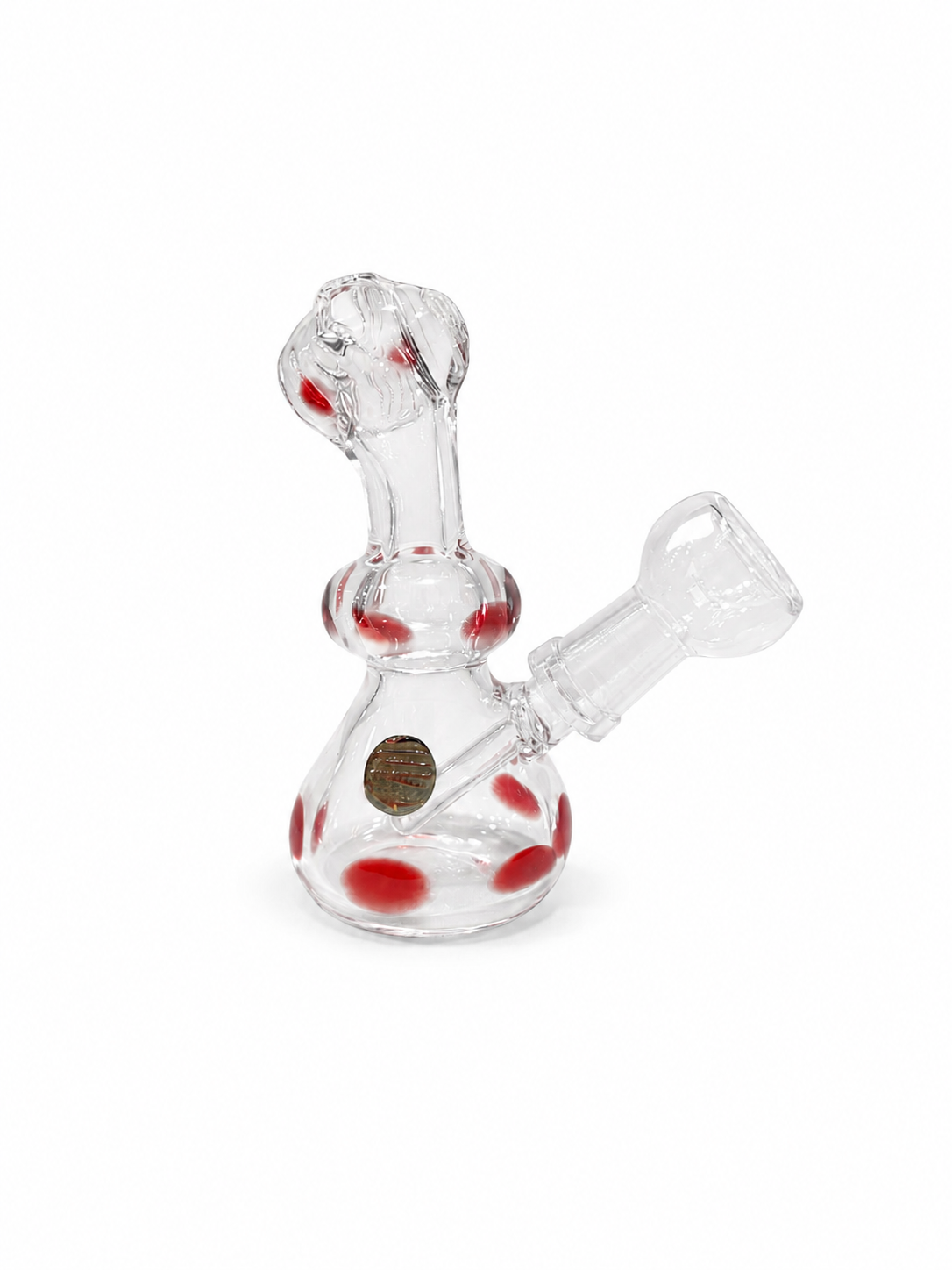 BONG DE VIDRIO CON DISEÑO DE PULPO