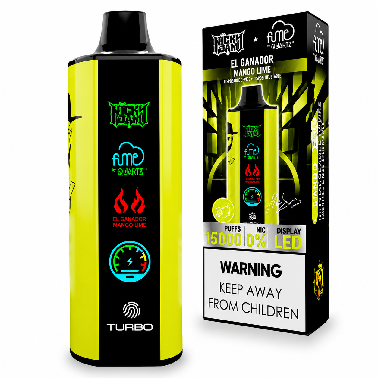 NICKY JAM X FUME 15,000 PUFF