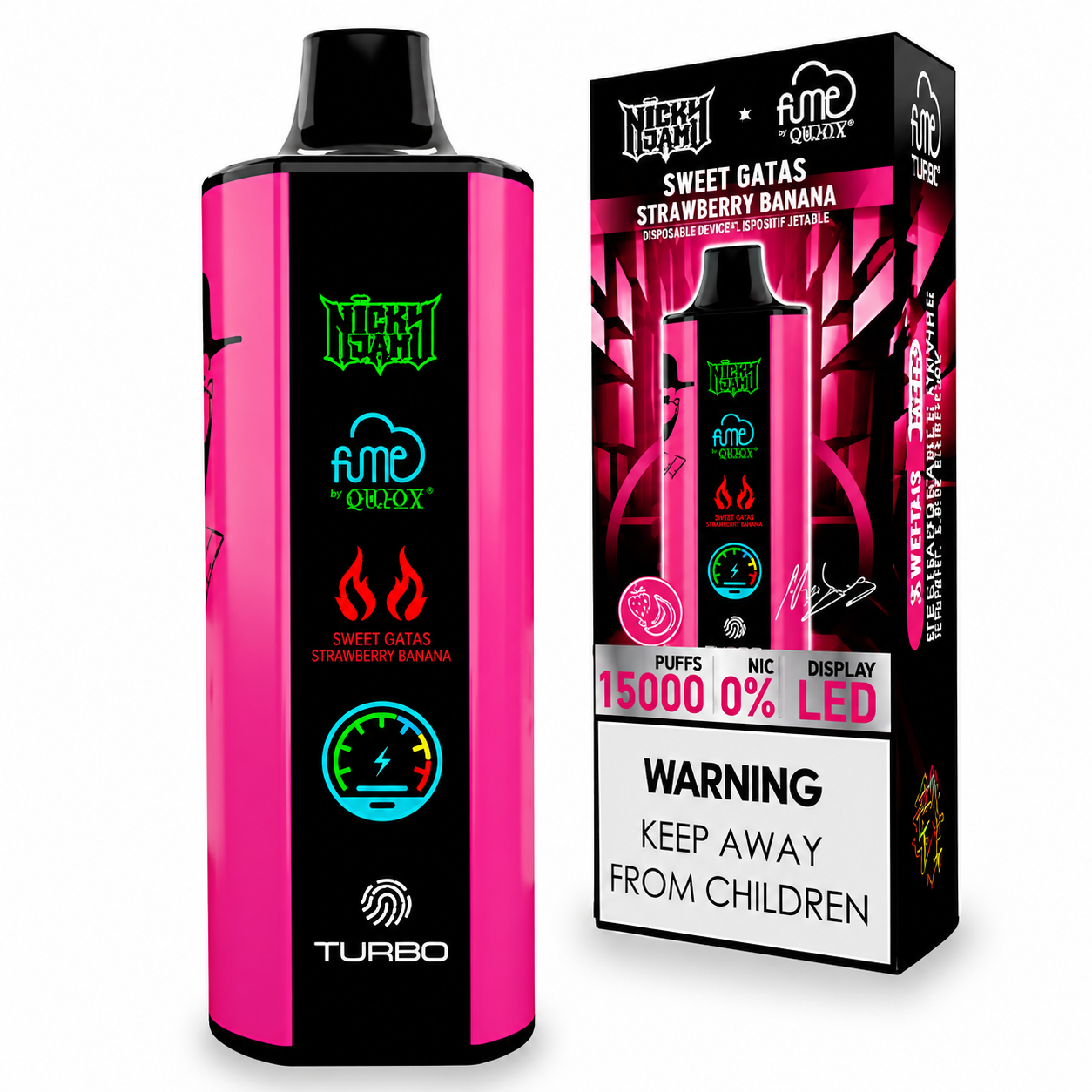 NICKY JAM X FUME 15,000 PUFF