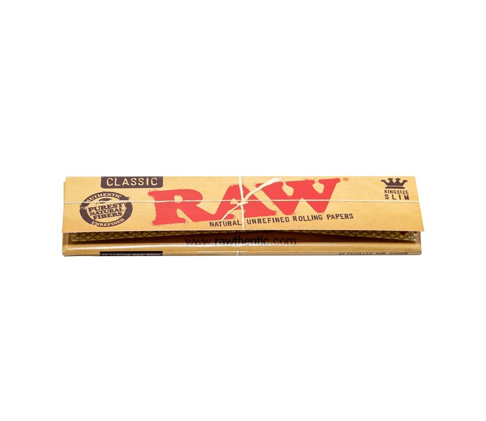 RAW NATURAL ROLLING PAPER CLASSIC + TIPS