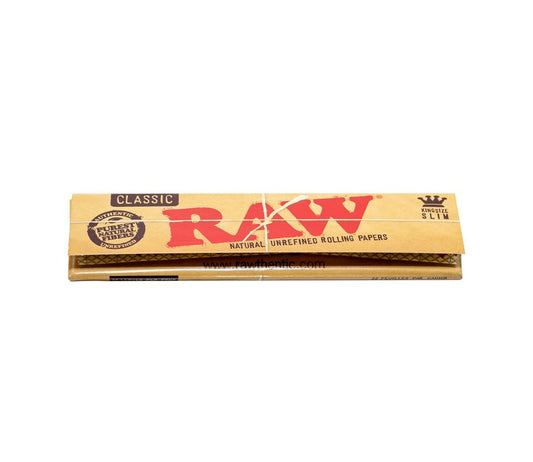 RAW NATURAL ROLLING PAPER CLASSIC + TIPS