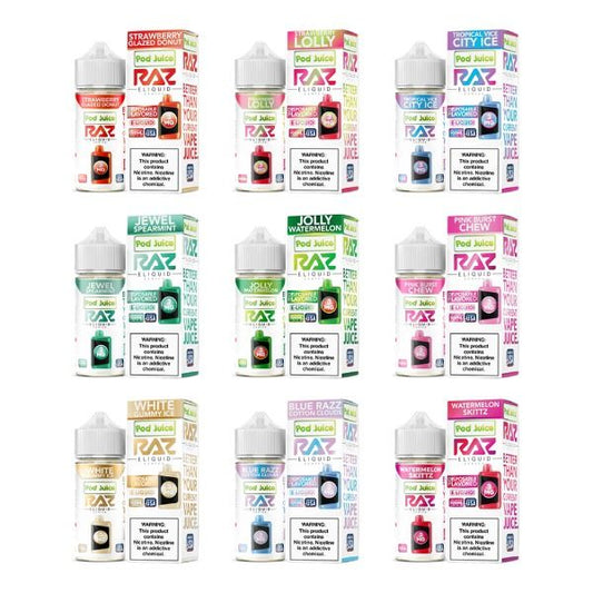 RAZ POD JUICE E-LIQUID 100ML