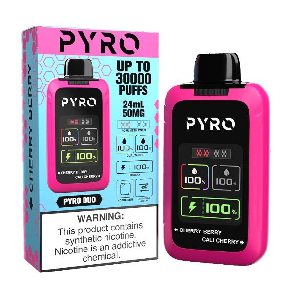 PYRO DUO TANKS 30,000 PUFF