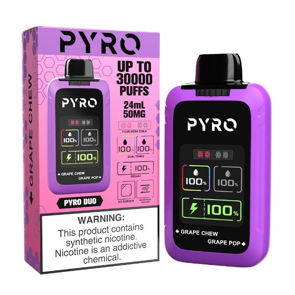 PYRO DUO TANKS 30,000 PUFF