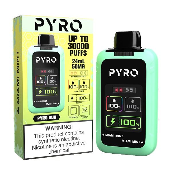 PYRO DUO TANKS 30,000 PUFF