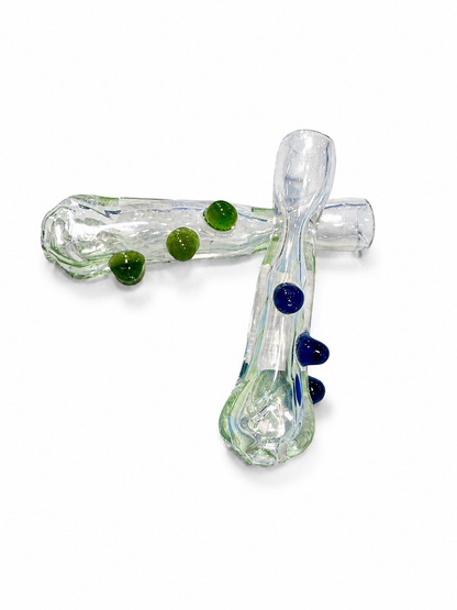 PIPA DE VIDRIO CHILL AGARRADERA EN ESPIRAL