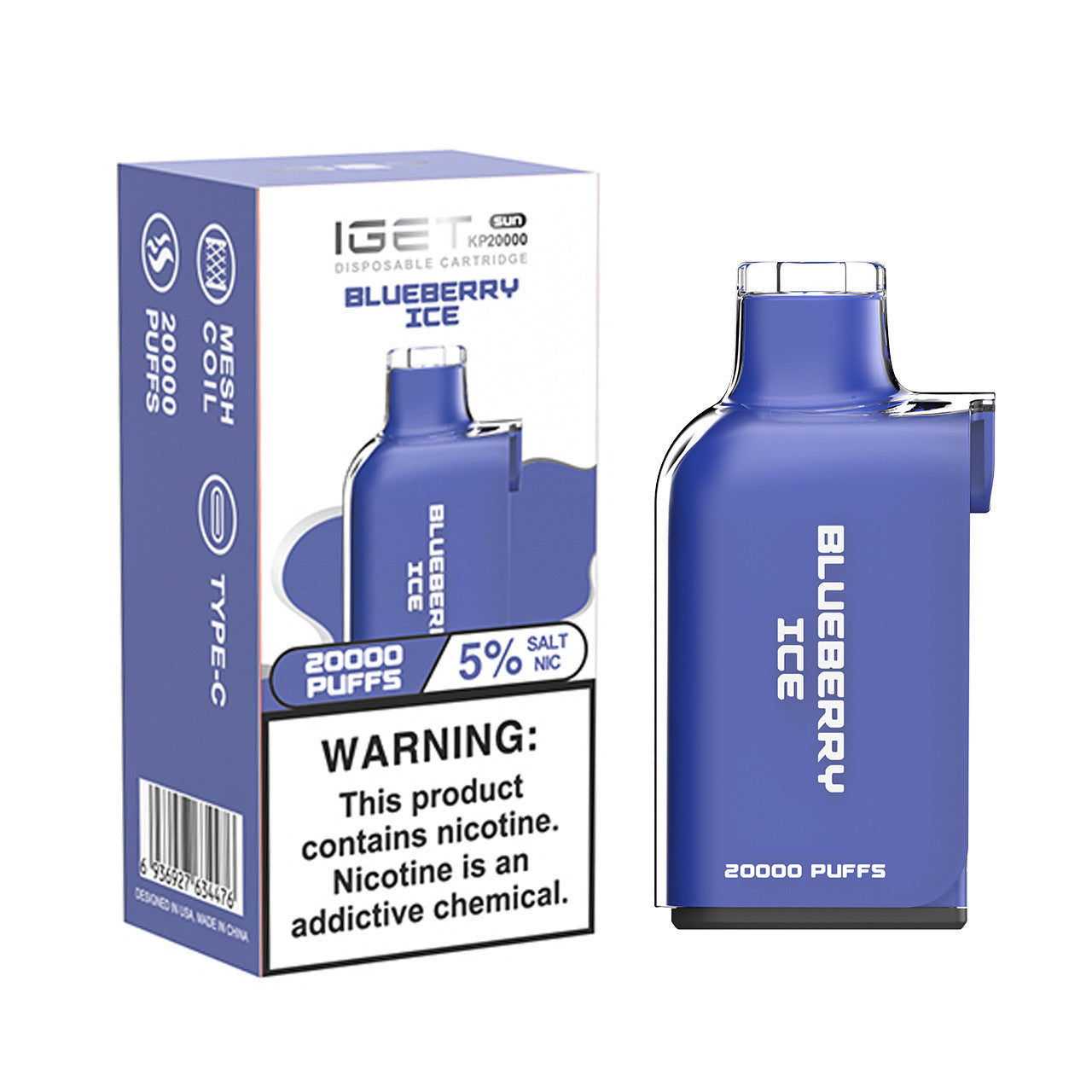 IGET SUN POD 20,000 PUFF