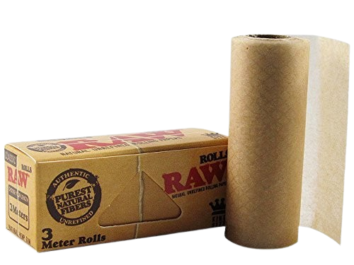 RAW 3 METERS ROLL KING SIZE