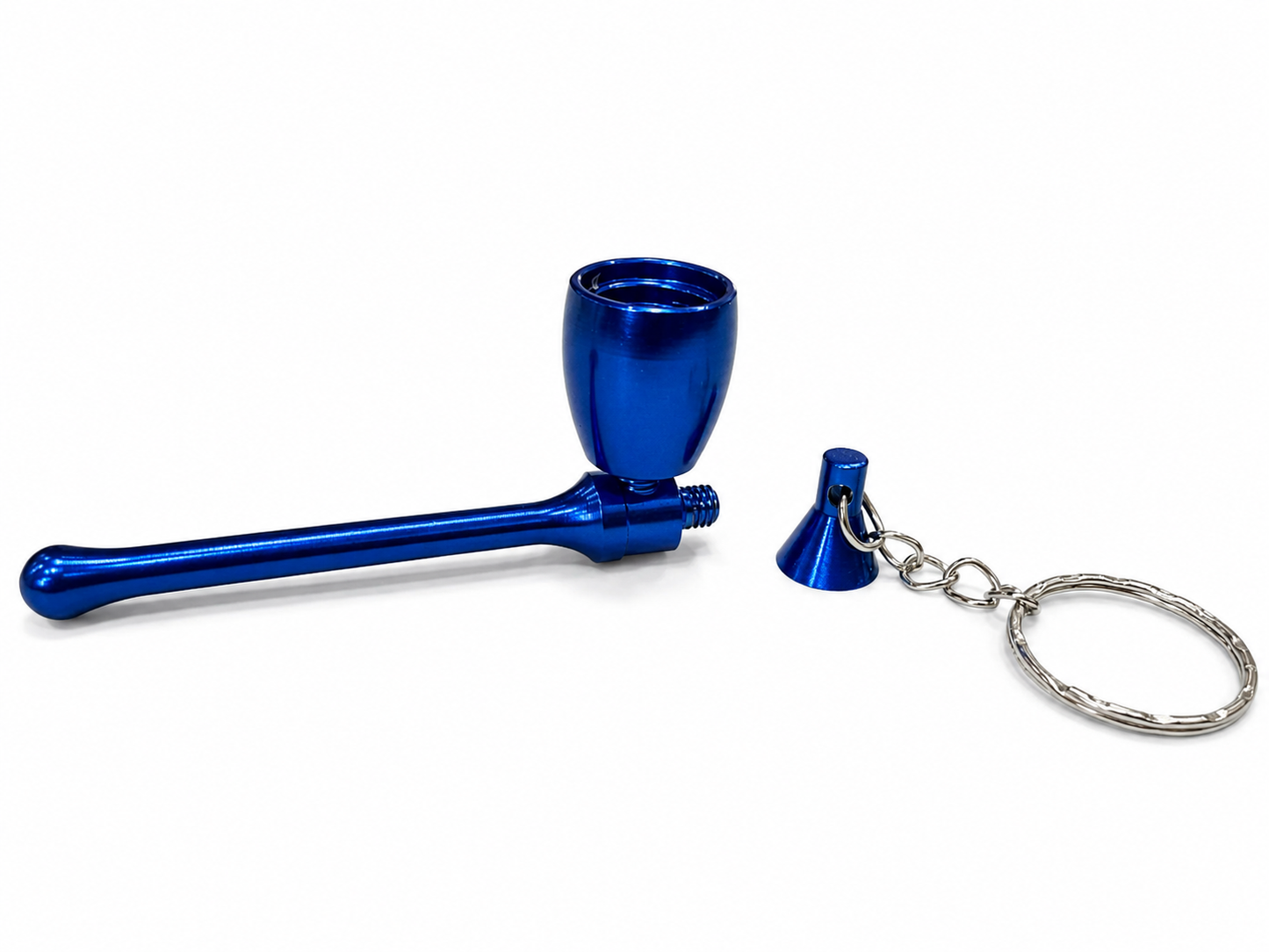 PIPA DE METAL LLAVERO HONGO