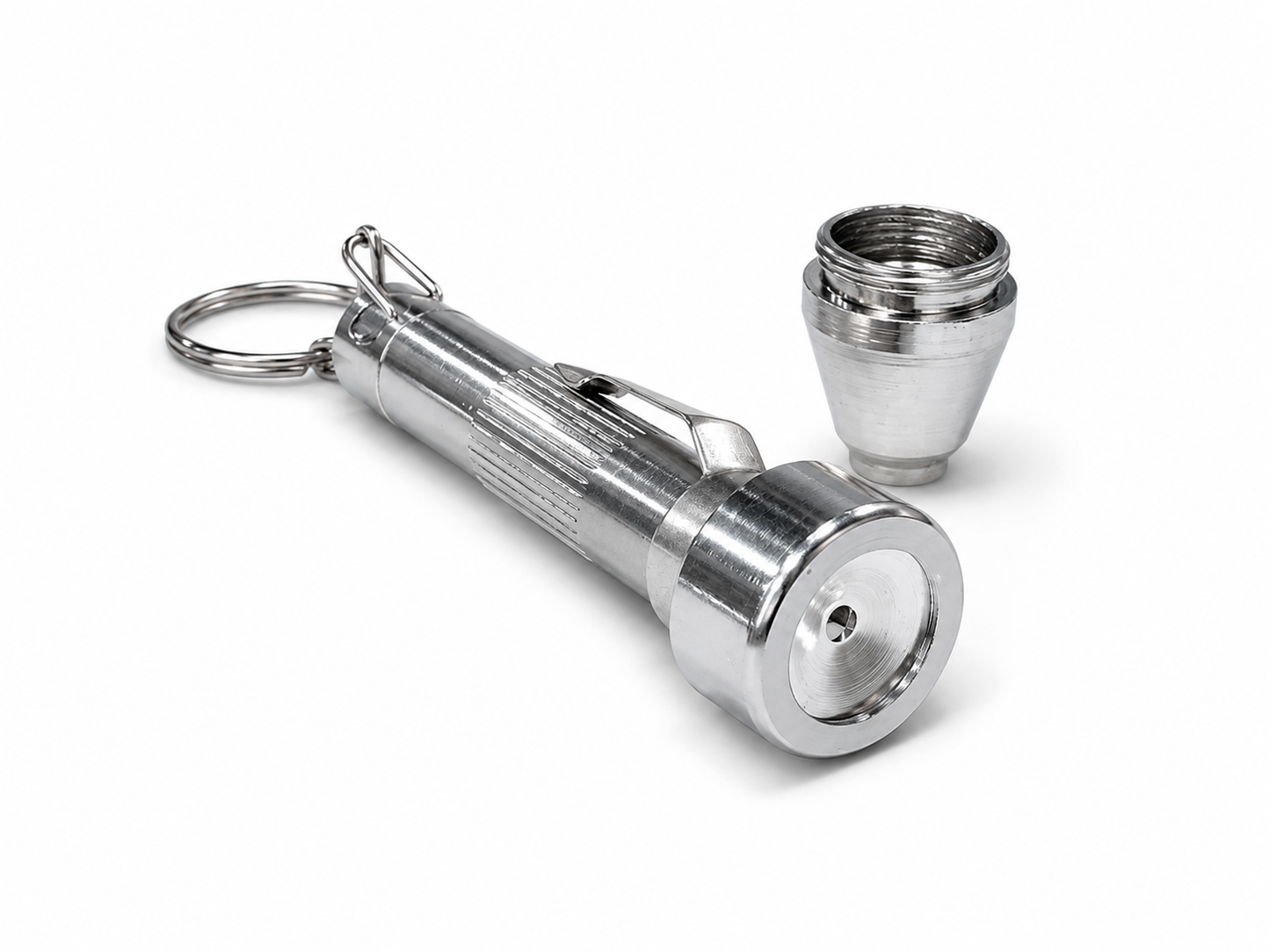 PIPA DE METAL CON DISEÑO DE LÁMPARA