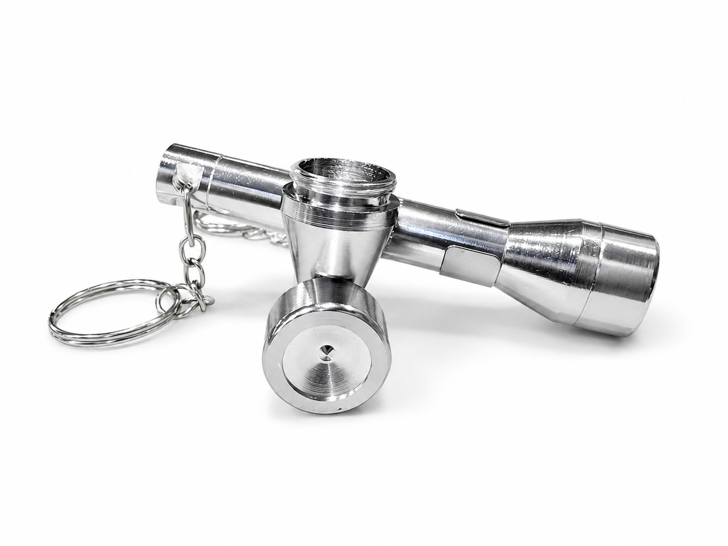 PIPA DE METAL CON DISEÑO DE LÁMPARA