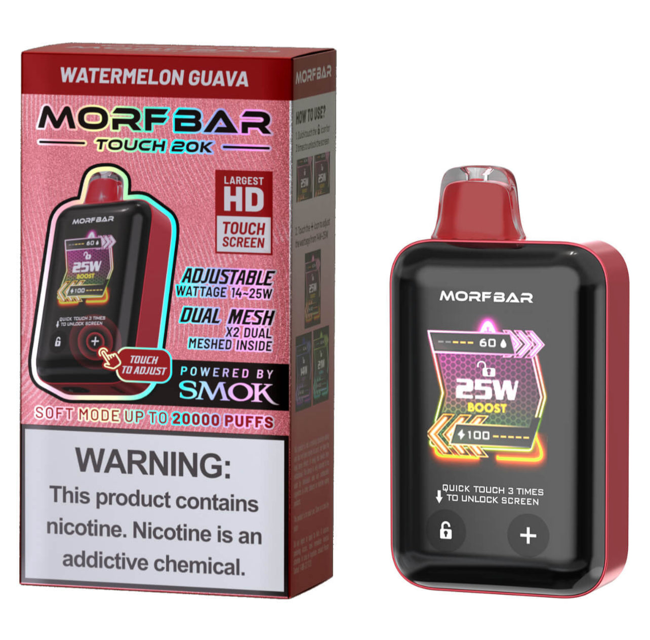 MORF BAR TOUCH 20,000 PUFF