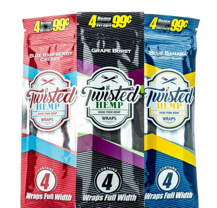 TWISTED BLUNTS 4 PCS