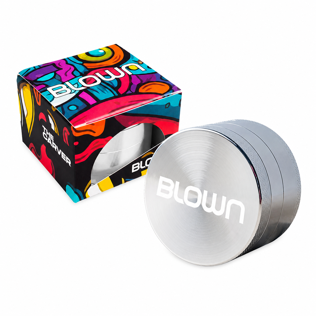 GRINDER METÁLICO BLOWN 40MM 4 PCS