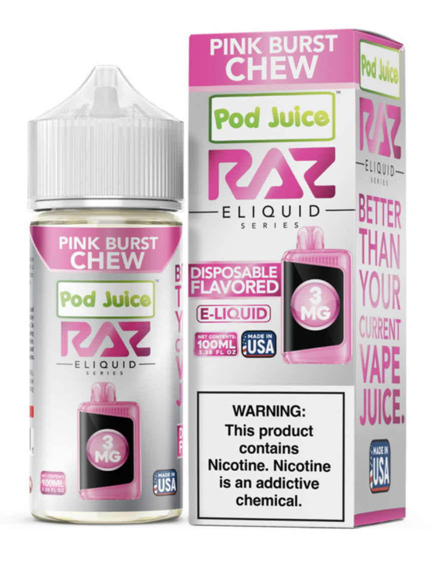 RAZ POD JUICE E-LIQUID 100ML