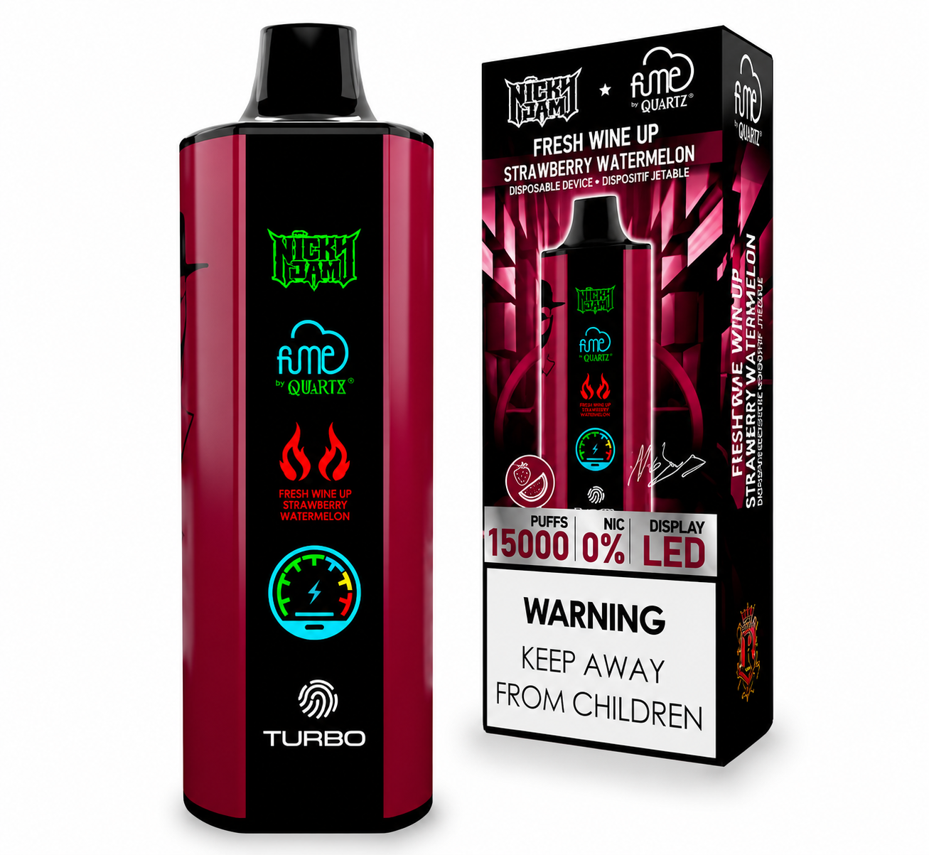 NICKY JAM X FUME 15,000 PUFF
