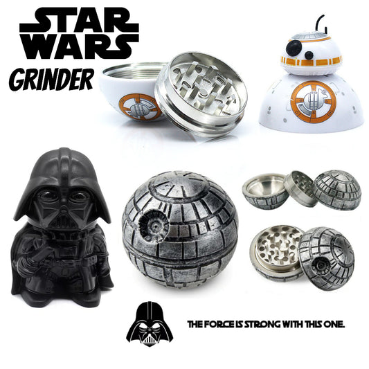 GRINDER CON DISEÑO DE STAR WARS