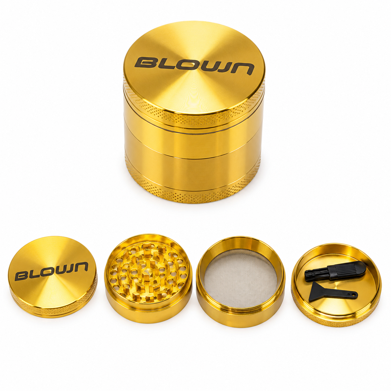 GRINDER METÁLICO BLOWN DE 50MM DE 4 PCS