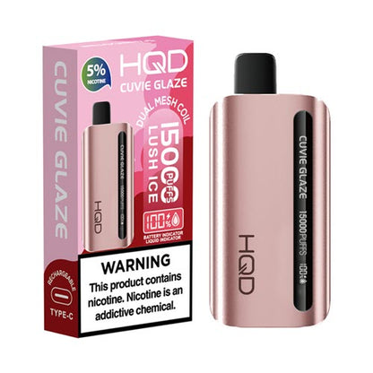HQD CUVIE GLAZE 15,000 PUFF