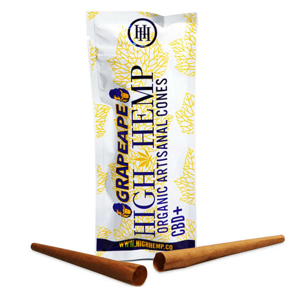 HIGH HEMP ORGANIC CONO 2 PCS