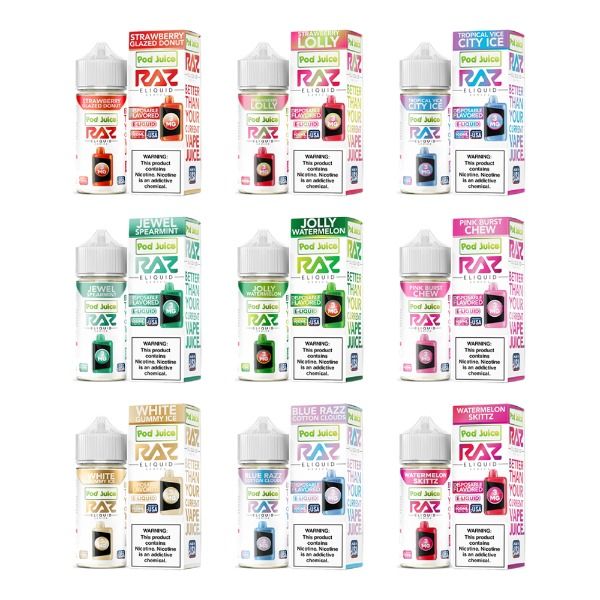RAZ POD JUICE E-LIQUID 100ML