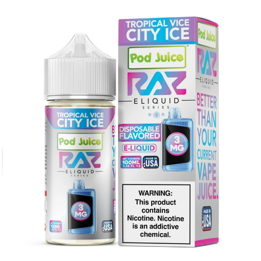 RAZ POD JUICE E-LIQUID 100ML