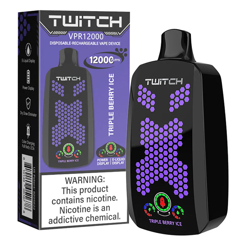 TWITCH VPR 12,000 PUFF