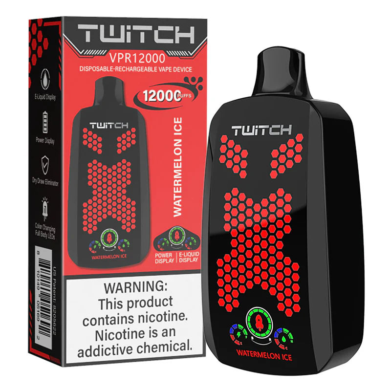 TWITCH VPR 12,000 PUFF